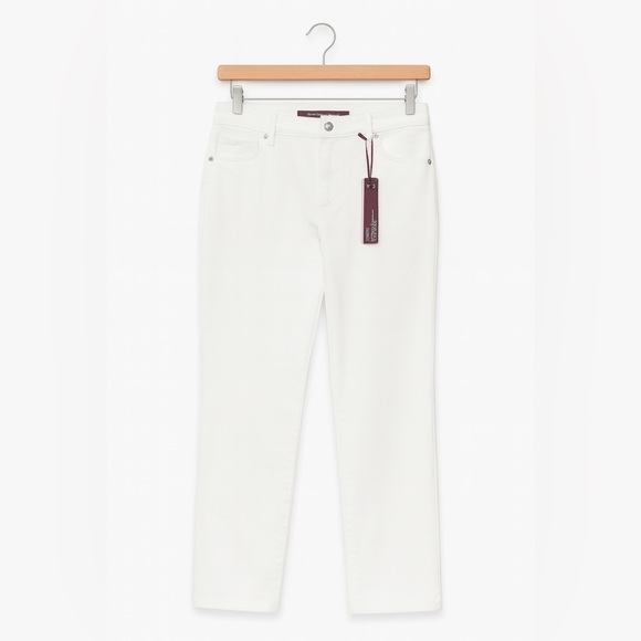 Gloria Vanderbilt “Amanda” White Ankle Jeans – Size 4 – NWT- Original Slimming - Picture 1 of 3